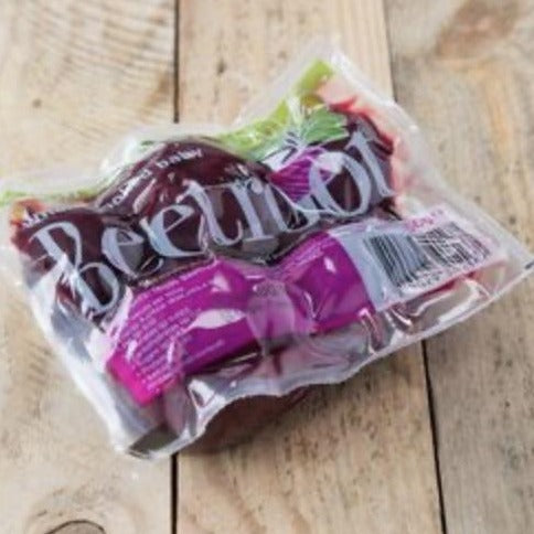 pre-packed cooked beetroot