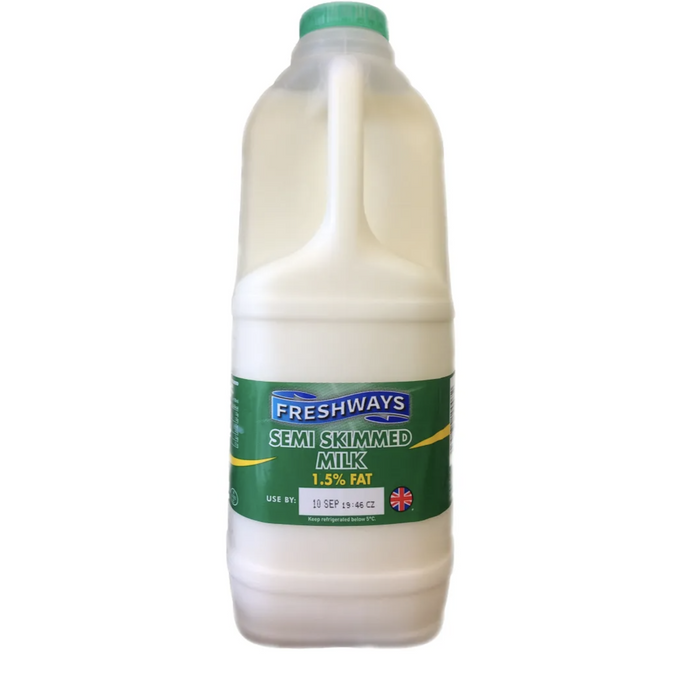 carton of semi skimmed milk